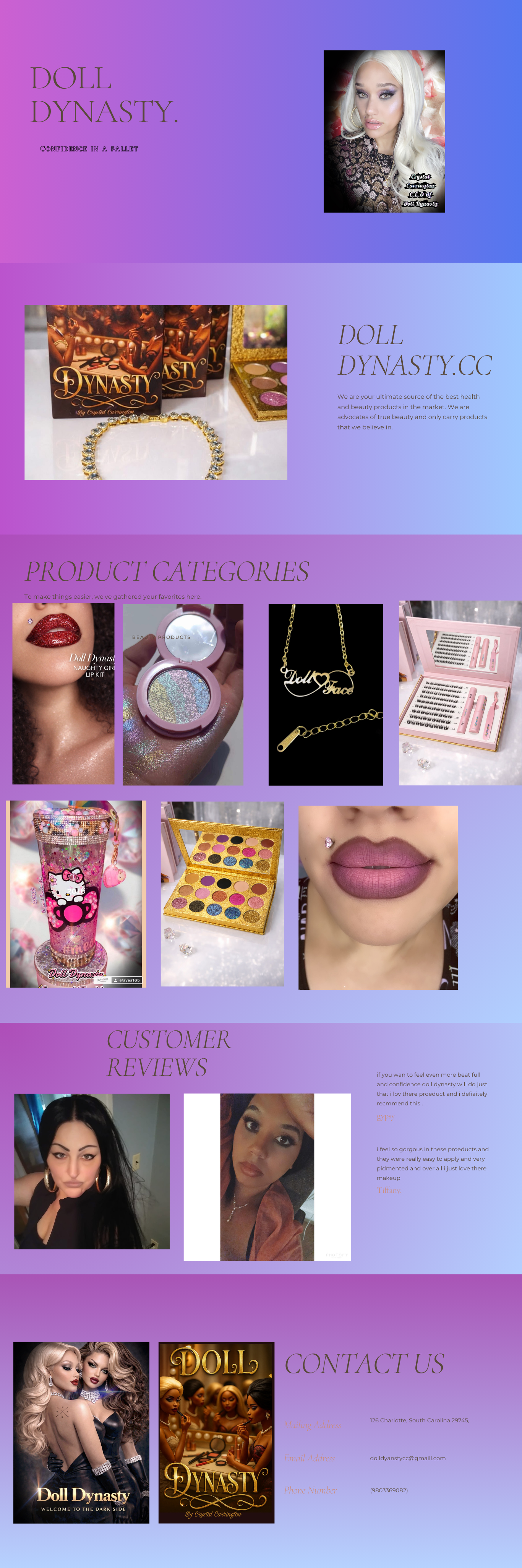 Doll Dynasty Custom Clothing